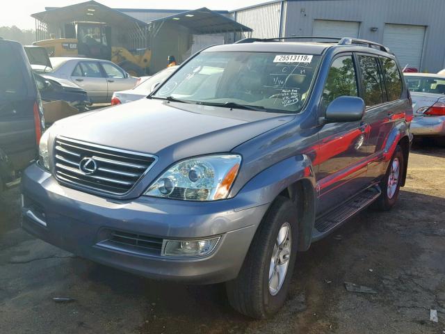 JTJBT20X630011241 - 2003 LEXUS GX 470 GRAY photo 2