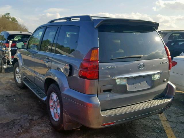 JTJBT20X630011241 - 2003 LEXUS GX 470 GRAY photo 3