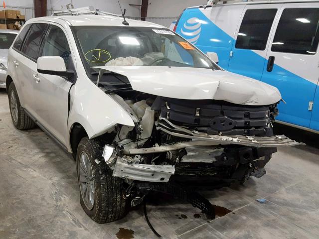 2FMDK38C39BA92756 - 2009 FORD EDGE SEL WHITE photo 1