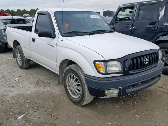 5TENL42N92Z025964 - 2002 TOYOTA TACOMA WHITE photo 1