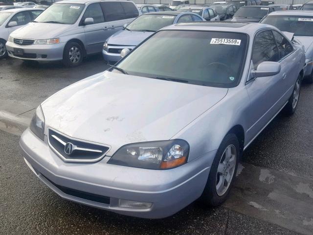 19UYA42473A012282 - 2003 ACURA 3.2CL SILVER photo 2