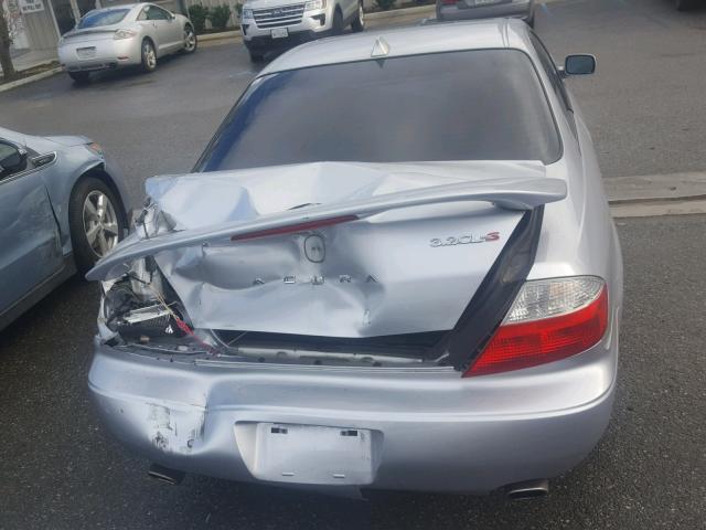 19UYA42473A012282 - 2003 ACURA 3.2CL SILVER photo 9