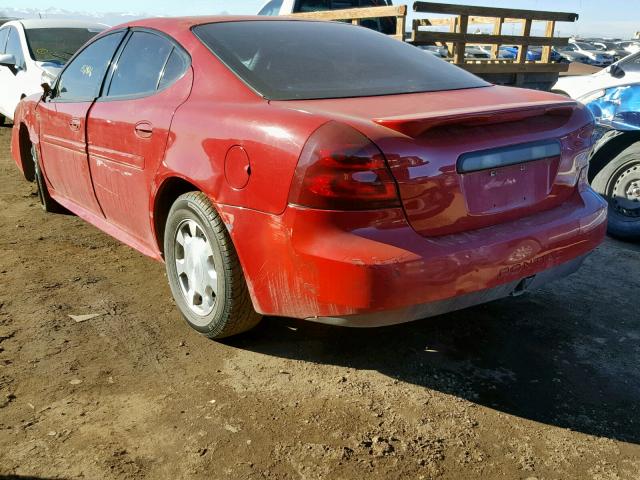 2G2WP552261279546 - 2006 PONTIAC GRAND PRIX RED photo 3