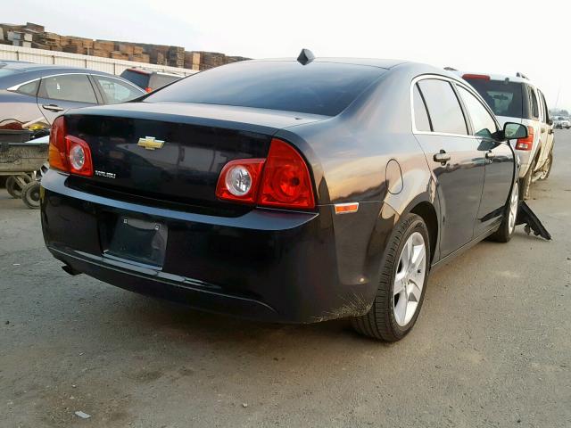 1G1ZB5E08CF107508 - 2012 CHEVROLET MALIBU LS BLACK photo 4