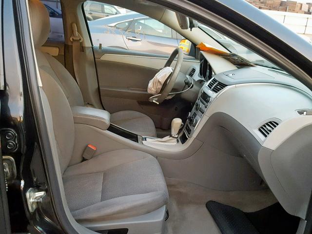 1G1ZB5E08CF107508 - 2012 CHEVROLET MALIBU LS BLACK photo 5