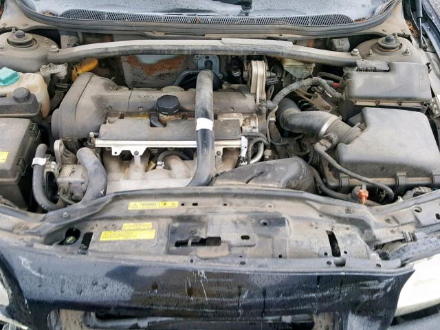 YV1RS592762523378 - 2006 VOLVO S60 2.5T BLACK photo 7