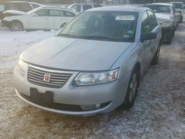 1G8AL55B17Z110431 - 2007 SATURN ION LEVEL SILVER photo 2
