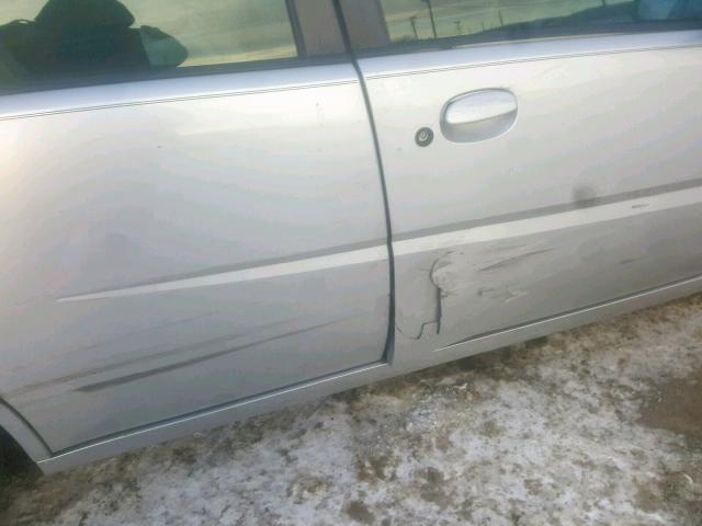 1G8AL55B17Z110431 - 2007 SATURN ION LEVEL SILVER photo 9