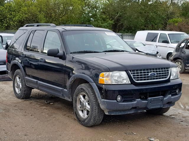 1FMZU73E73UB30071 - 2003 FORD EXPLORER X BLACK photo 1