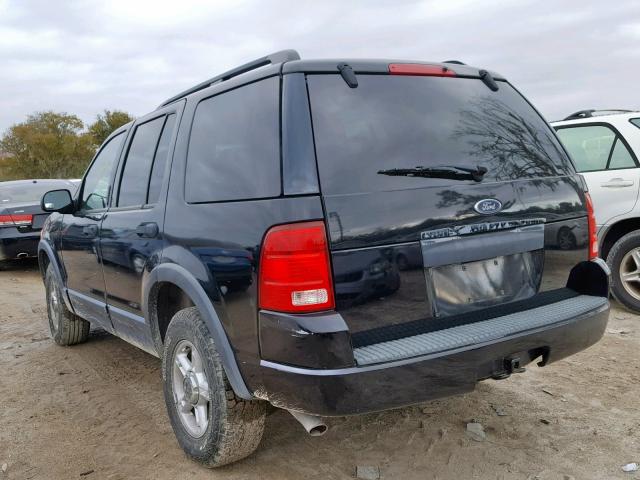 1FMZU73E73UB30071 - 2003 FORD EXPLORER X BLACK photo 3