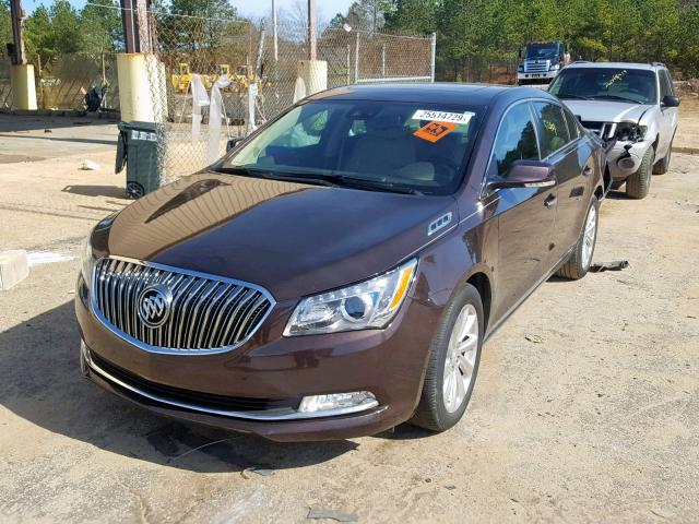 1G4GB5G35FF247800 - 2015 BUICK LACROSSE BROWN photo 2