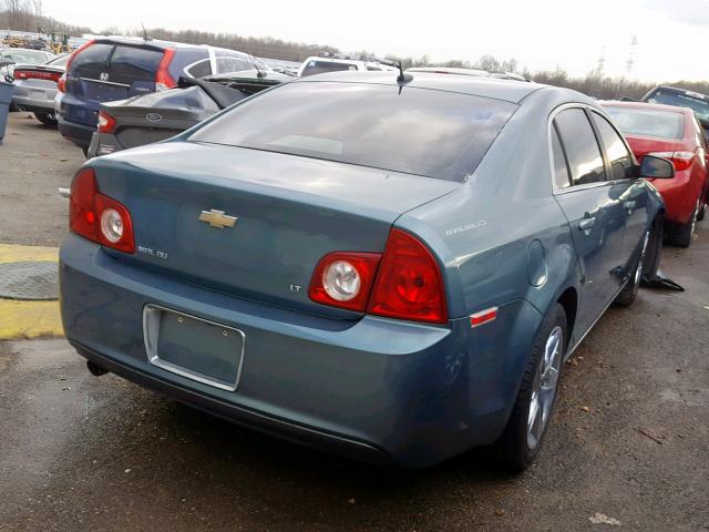 1G1ZH57B89F129577 - 2009 CHEVROLET MALIBU 1LT მწვანე ფოტო 4