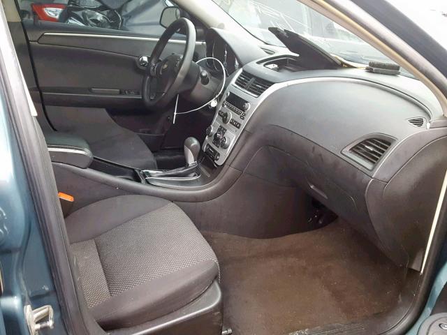 1G1ZH57B89F129577 - 2009 CHEVROLET MALIBU 1LT მწვანე ფოტო 5