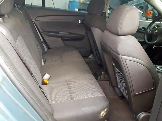 1G1ZH57B89F129577 - 2009 CHEVROLET MALIBU 1LT მწვანე ფოტო 6