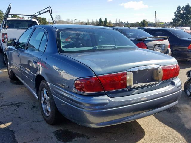 1G4HP54K5Y4146014 - 2000 BUICK LESABRE CU BLUE photo 3