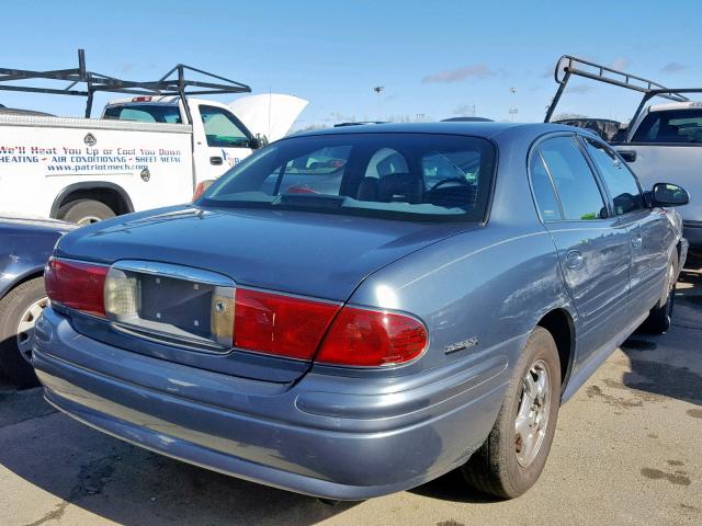 1G4HP54K5Y4146014 - 2000 BUICK LESABRE CU BLUE photo 4