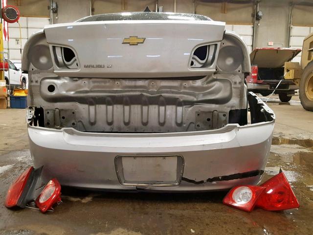 1G1ZC5EU2CF392755 - 2012 CHEVROLET MALIBU 1LT 银色 照片 9