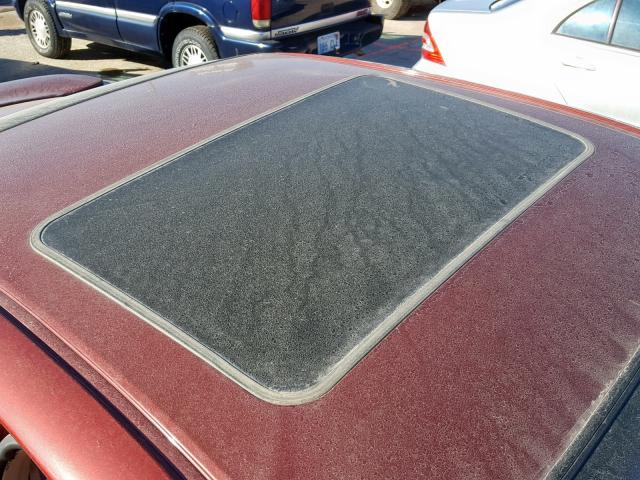 1G2WP52K32F175543 - 2002 PONTIAC GRAND PRIX MAROON photo 9