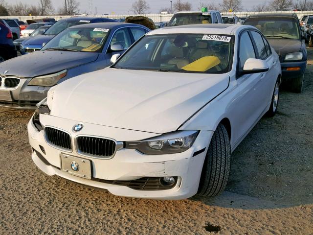 WBA3C1C54EK109149 - 2014 BMW 328 I SULE WHITE photo 2