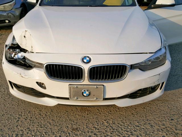 WBA3C1C54EK109149 - 2014 BMW 328 I SULE WHITE photo 7