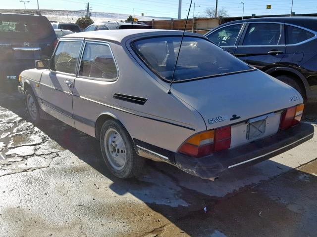 YS3AB35J5G3006153 - 1986 SAAB 900 TAN photo 3