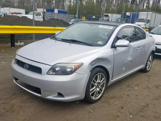 JTKDE167450052857 - 2005 TOYOTA SCION TC 银色 照片 2
