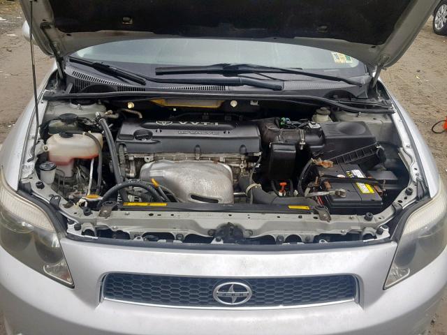 JTKDE167450052857 - 2005 TOYOTA SCION TC 银色 照片 7