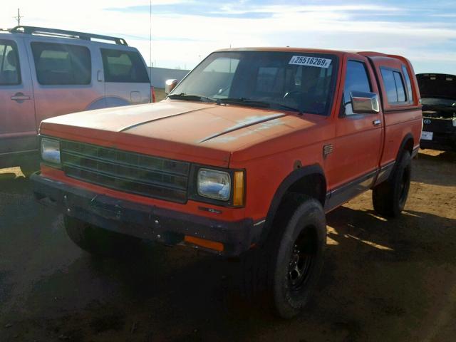 1GTCT14E9G2504982 - 1986 GMC S TRUCK S1 RED photo 2