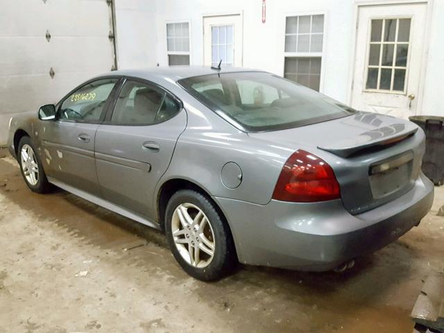 2G2WR554571155607 - 2007 PONTIAC GRAND PRIX GRAY photo 3