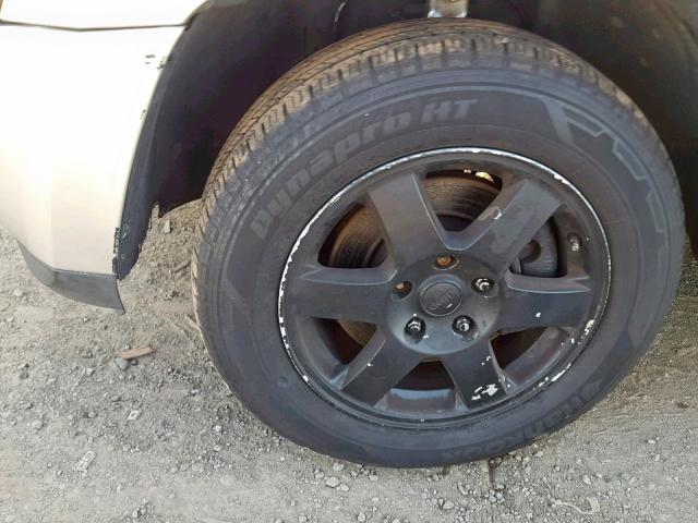 1J8GR48K29C526927 - 2009 JEEP GRAND CHER GRAY photo 9