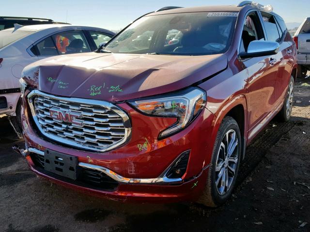 3GKALXEX2JL208125 - 2018 GMC TERRAIN DE RED photo 2