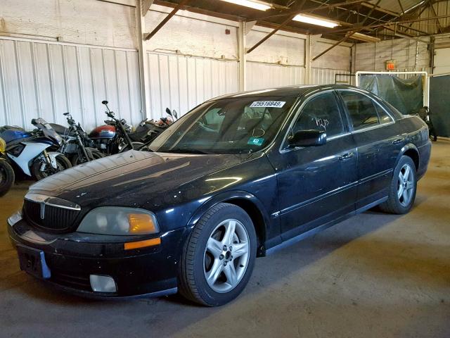 1LNHM87A01Y704380 - 2001 LINCOLN LS BLUE photo 2