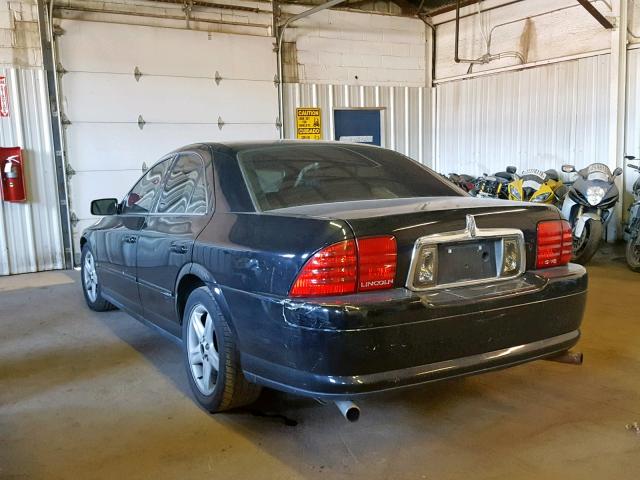 1LNHM87A01Y704380 - 2001 LINCOLN LS BLUE photo 3