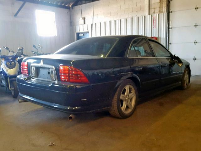 1LNHM87A01Y704380 - 2001 LINCOLN LS BLUE photo 4