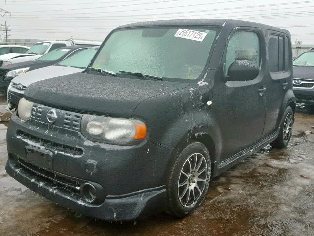 JN8AZ28R49T107772 - 2009 NISSAN CUBE BASE BLACK photo 2