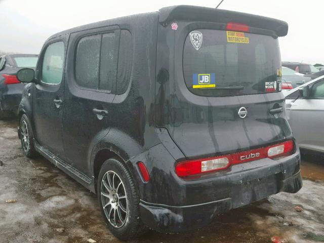 JN8AZ28R49T107772 - 2009 NISSAN CUBE BASE BLACK photo 3