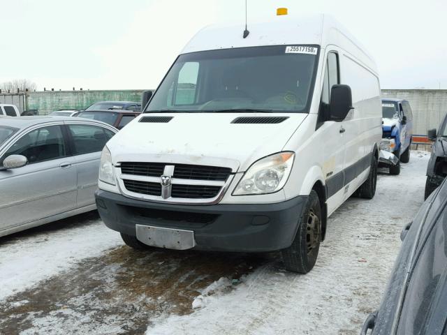 WD0PF145685315190 - 2008 DODGE SPRINTER 3 WHITE photo 2