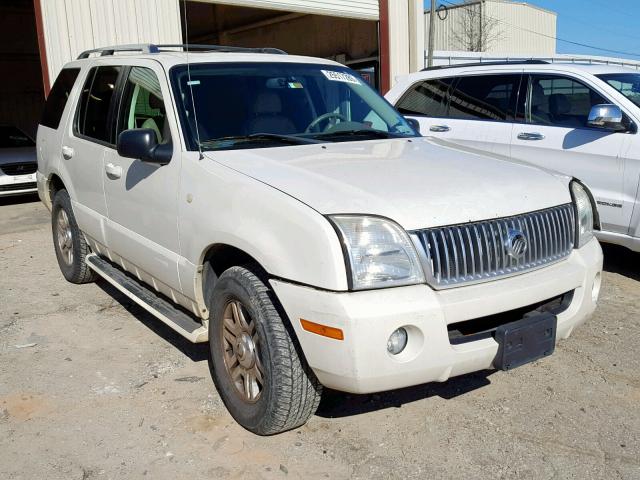 4M2DU66W33ZJ04447 - 2003 MERCURY MOUNTAINEE WHITE photo 1