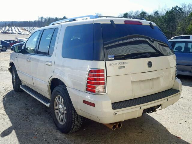 4M2DU66W33ZJ04447 - 2003 MERCURY MOUNTAINEE WHITE photo 3