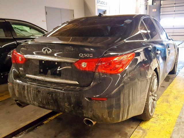 JN1FV7AR1HM872003 - 2017 INFINITI Q50 RED SP BLACK photo 4