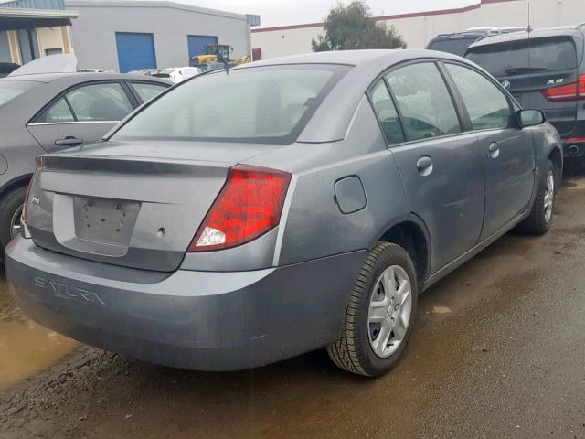 1G8AJ55F76Z178398 - 2006 SATURN ION LEVEL 灰色 照片 4