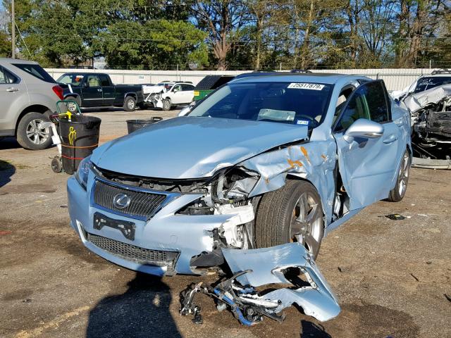 JTHBF5C23C5158999 - 2012 LEXUS IS 250 BLUE photo 2