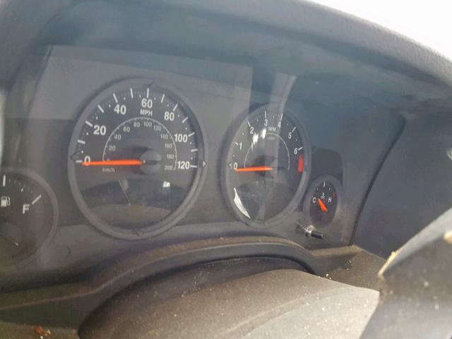 1J8FF47W48D632149 - 2008 JEEP COMPASS SP შავი ფოტო 8