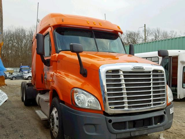 1FUJGLDV0DLBV3842 - 2013 FREIGHTLINER CASCADIA 1 ORANGE photo 1