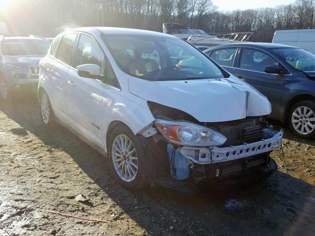 1FADP5BU8DL516286 - 2013 FORD C-MAX SEL WHITE photo 1