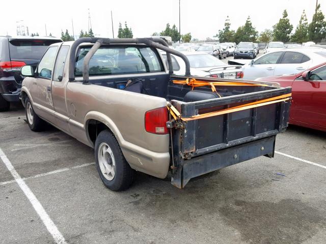 1GTCS19XXW8511027 - 1998 GMC SONOMA BEIGE photo 3