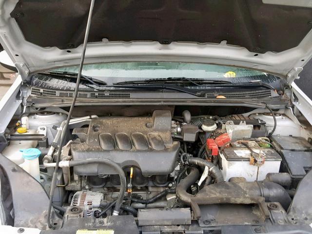 3N1AB6AP9CL690290 - 2012 NISSAN SENTRA 2.0 SILVER photo 7