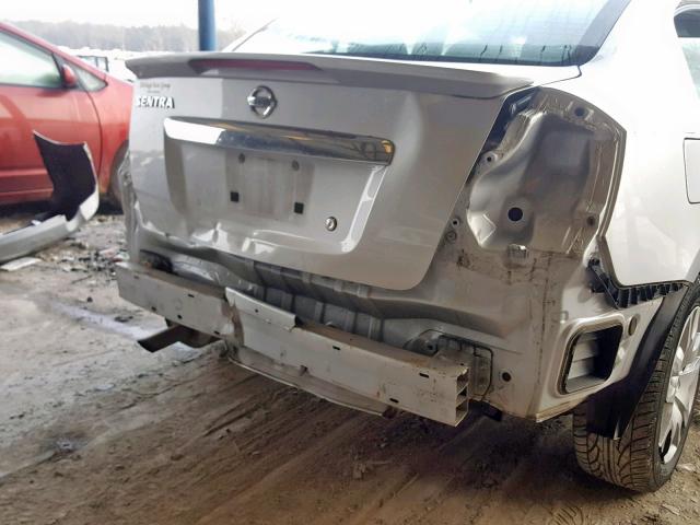 3N1AB6AP9CL690290 - 2012 NISSAN SENTRA 2.0 SILVER photo 9