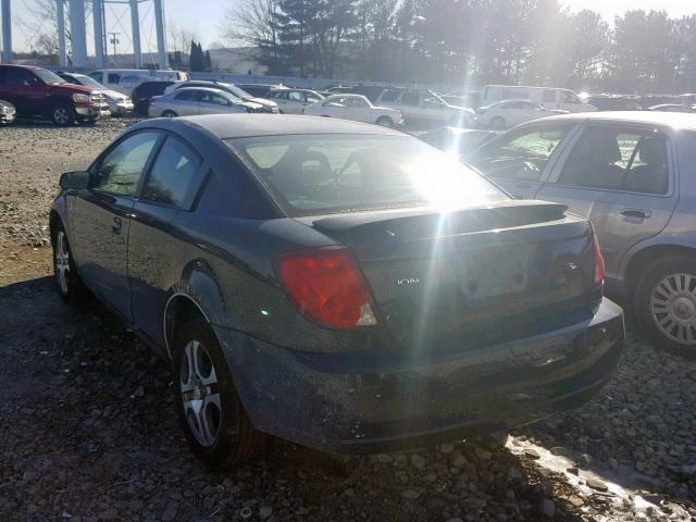 1G8AW14FX5Z145700 - 2005 SATURN ION LEVEL BLACK photo 3