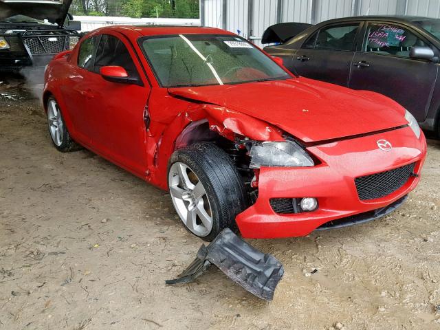 JM1FE173X70213436 - 2007 MAZDA RX8 RED photo 1